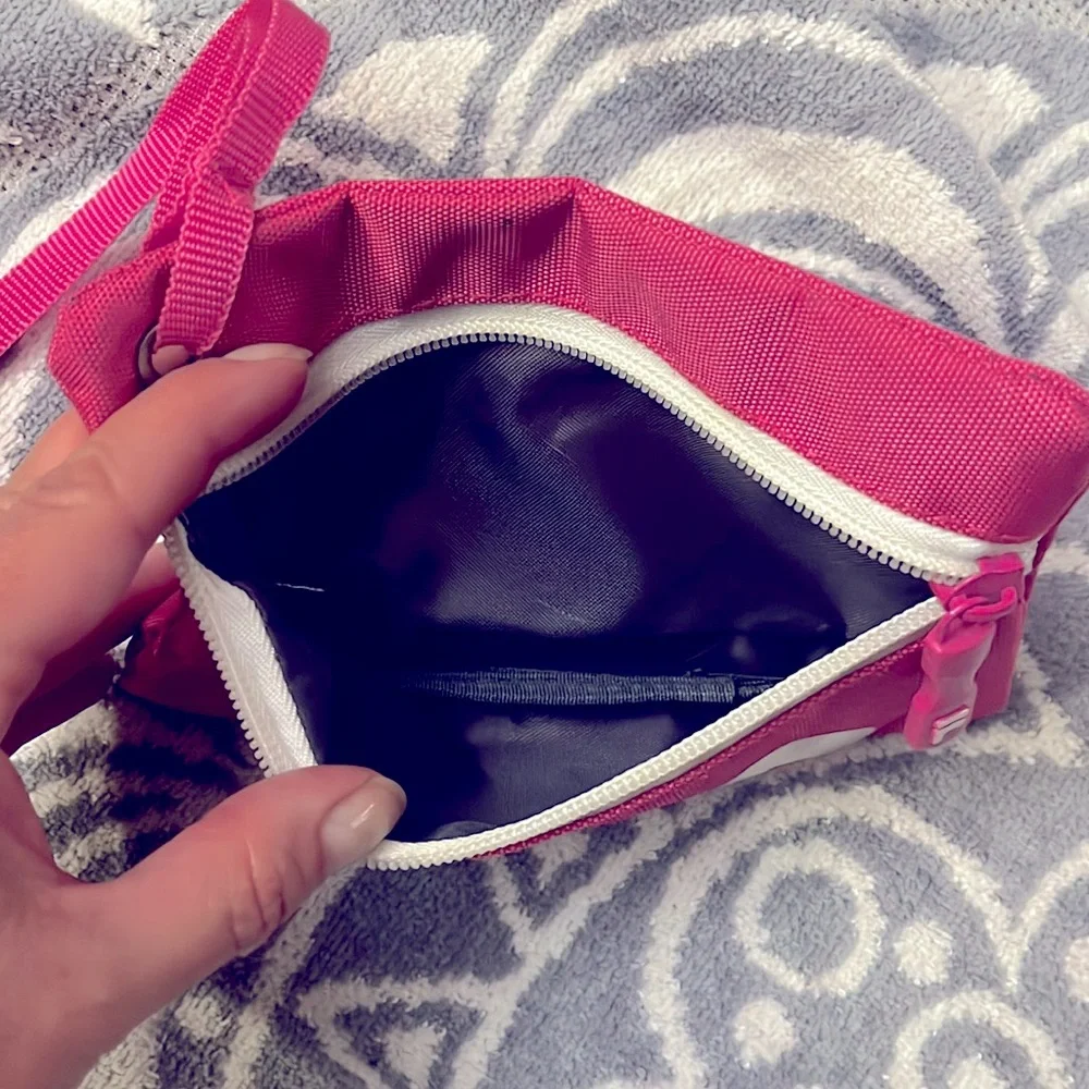 Fila Pink Wristlet Zipper Pouch - Picture 7 of 9